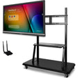 ViewSonic ViewBoard IFP5550-E2 - 4K Interactive Display with WiFi Adapter and Mobile Trolley Cart - 350 cd/m2 - 55"