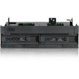 Icy Dock ExpressCage MB732SPO-B Drive Enclosure for 5.25" - Serial ATA/600 Host Interface Internal - Black