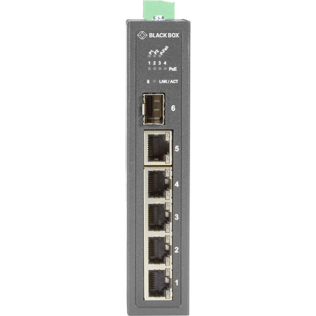 6P FAST ETH IND SW POE+