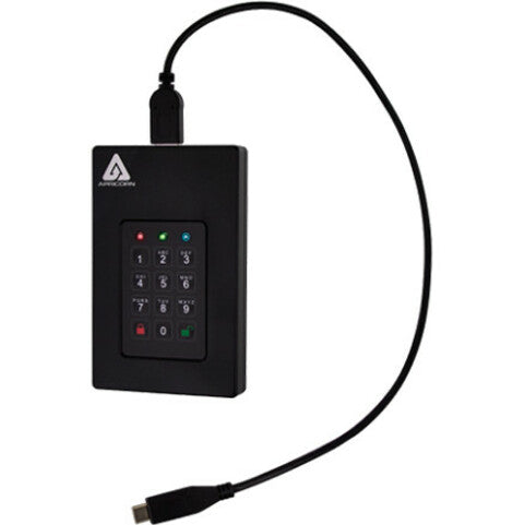 Apricorn Aegis Fortress 5 TB Hard Drive - External