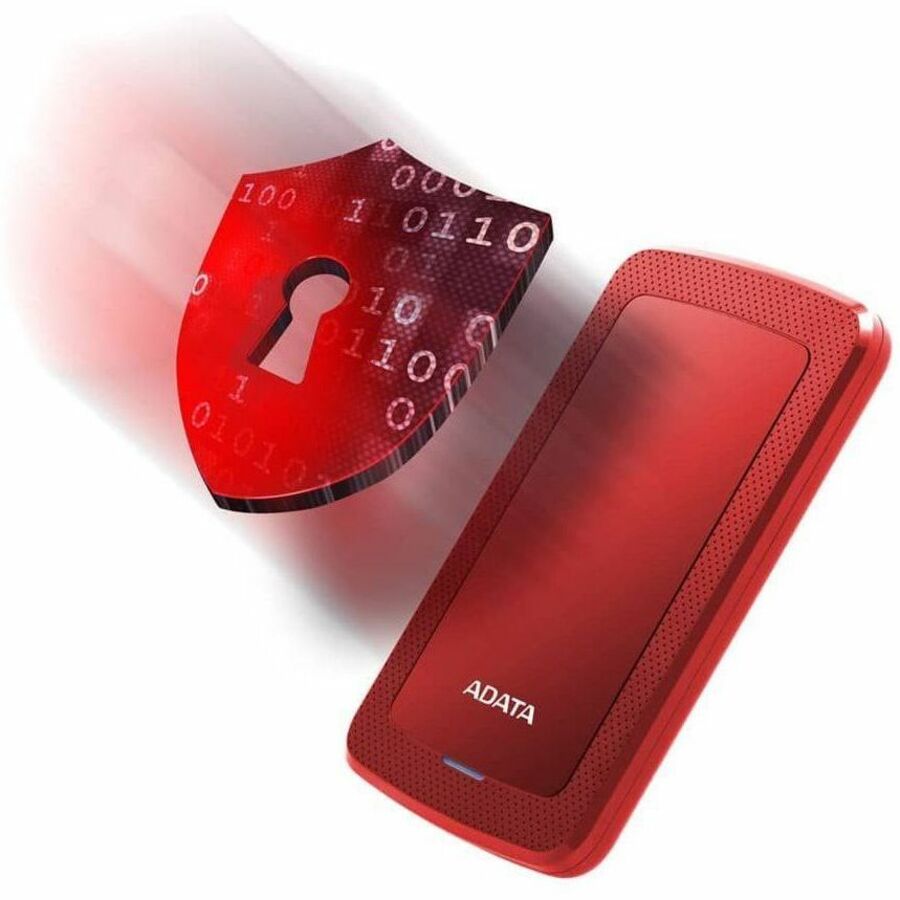 Adata HV300 2 TB Hard Drive - External - Red