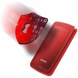 Adata HV300 2 TB Hard Drive - External - Red