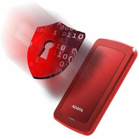 Adata HV300 2 TB Hard Drive - External - Red
