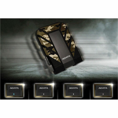 Adata AHD710MP-2TU31-CCF 2 TB Hard Drive - 2.5" External - Camouflage