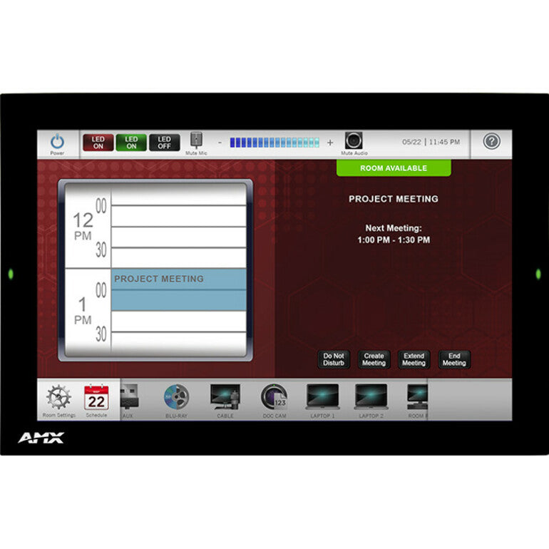 AMX 10.1" Modero G5 Wall Mount Touch Panel