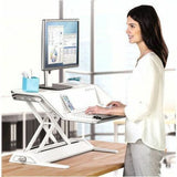 Fellowes Lotus Sit-Stand Workstation, White