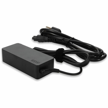 Addon Lenovo 4X20M26268 Compatible 65W 20V at 3.25A Black USB-C Laptop Power Adapter and Cable