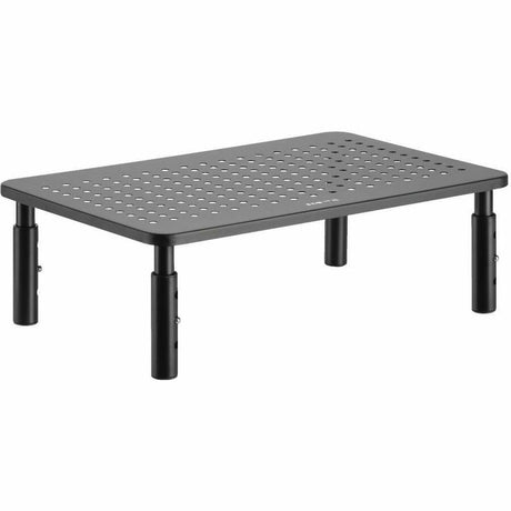 Eaton Tripp Lite Series Monitor Riser for Desk, 14 x 9 in. - Height Adjustable, Metal, Black