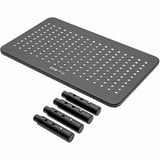 Eaton Tripp Lite Series Monitor Riser for Desk, 14 x 9 in. - Height Adjustable, Metal, Black