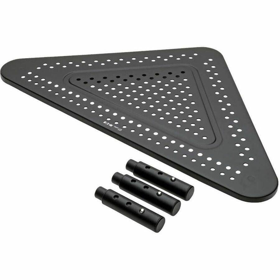 Eaton Tripp Lite Series Monitor Riser for Desk, 12 x 20 in. - Height Adjustable, Corner, Metal, Black