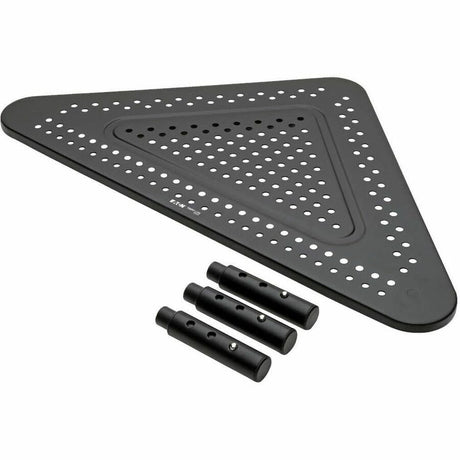 Eaton Tripp Lite Series Monitor Riser for Desk, 12 x 20 in. - Height Adjustable, Corner, Metal, Black