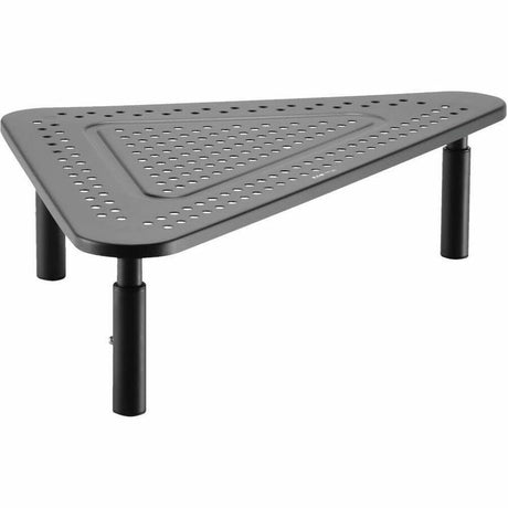 Eaton Tripp Lite Series Monitor Riser for Desk, 12 x 20 in. - Height Adjustable, Corner, Metal, Black