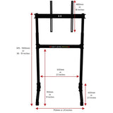Next Level Racing Free Standing Single Monitor Stand