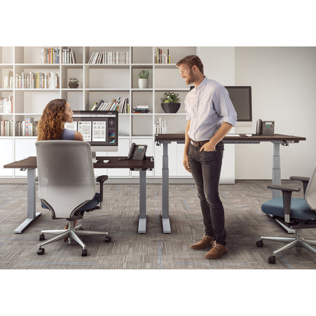 Fellowes High Pressure Laminate Desktop Mahogany - 60"x30"