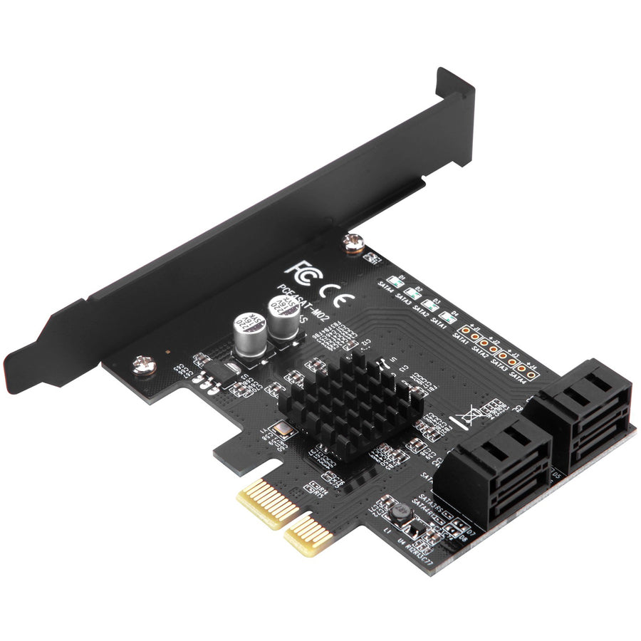 SIIG Dual Profile 4-Channel SATA 6G PCIe Host Card