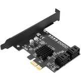SIIG Dual Profile 4-Channel SATA 6G PCIe Host Card
