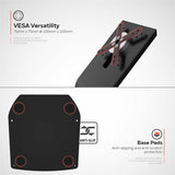 CTA Premium Locking Floor Stand & Enclosure for iPad 10th Gen 10.9" & More (Black)