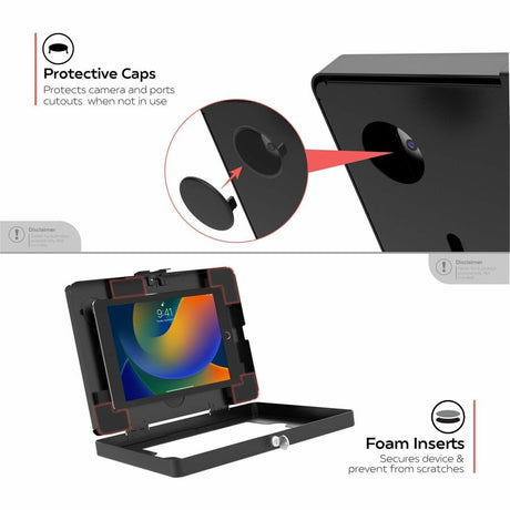 CTA Digital Premium VESA Locking Mount for iPad Gen 10 - 10.9" , 9.7-11" Tablets