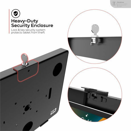 CTA Digital Premium VESA Locking Mount for iPad Gen 10 - 10.9" , 9.7-11" Tablets