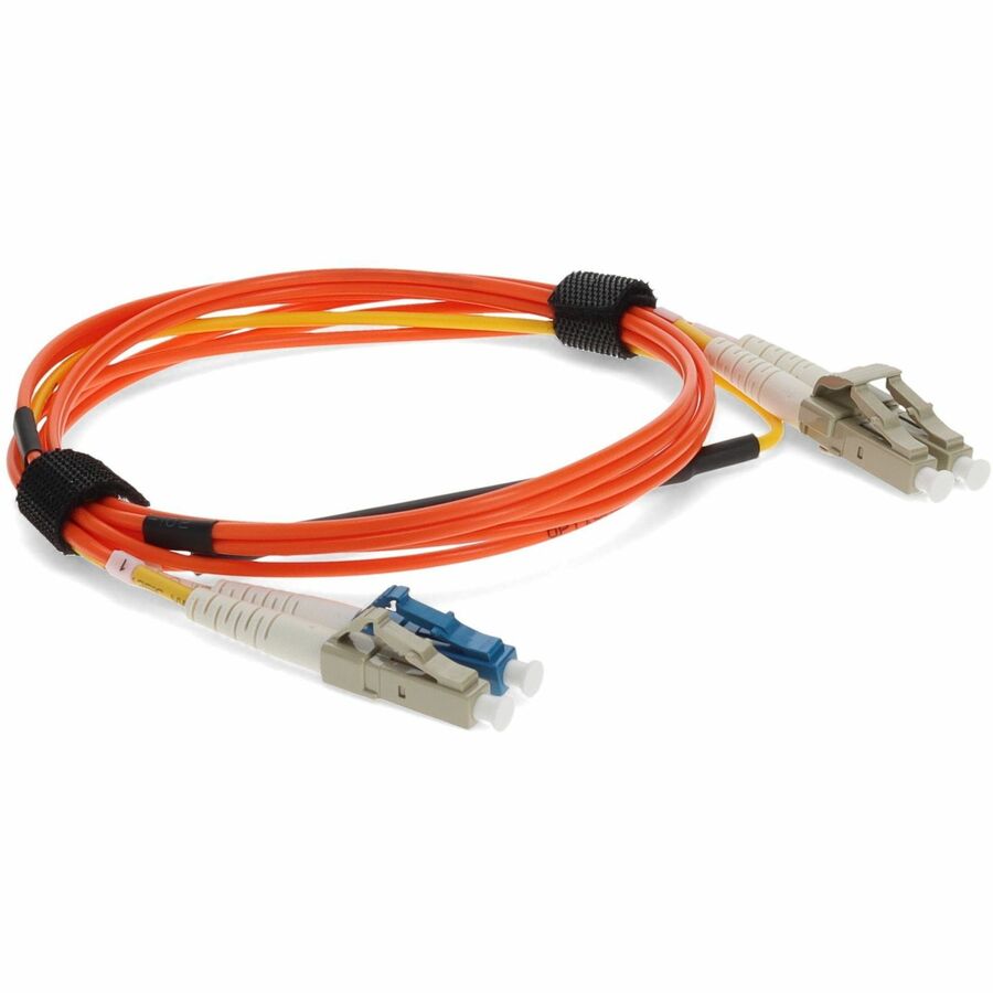AddOn 5m LC (Male) to LC (Male) Orange OM1 & OS1 Duplex Fiber Mode Conditioning Cable