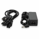Addon Lenovo&reg; ADP-40NH Compatible 40W 20V at 2A Black 5.5 mm x 2.5 mm Laptop Power Adapter and Cable