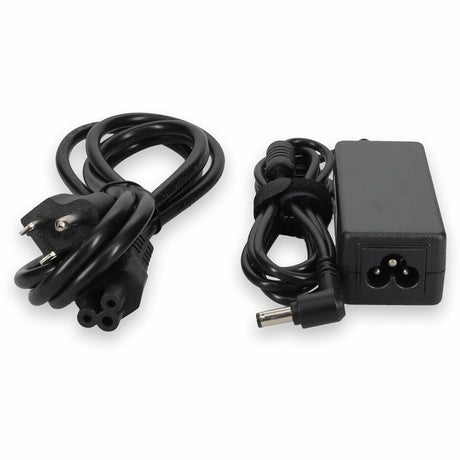 Addon Lenovo&reg; ADP-40NH Compatible 40W 20V at 2A Black 5.5 mm x 2.5 mm Laptop Power Adapter and Cable