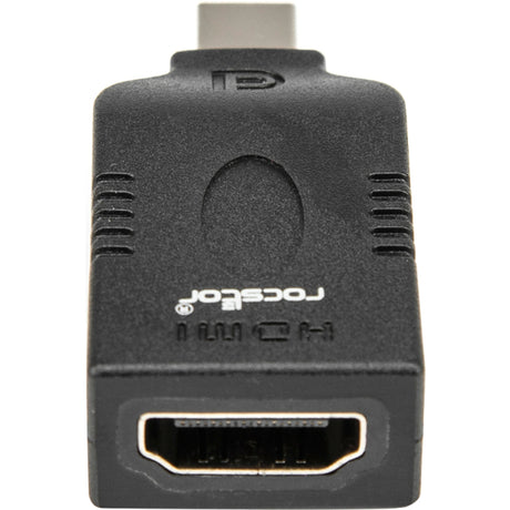 Rocstor Premium Slim Mini DisplayPort to HDMI Audio/Video Adapter - Slim HDMI to Mini DisplayPort - 1920x1200 1080p - for Projector, Monitor, MacBook, MacBook Air, MacBook Pro, Mac mini, Ultrabook, Desktop Computer - 1 Pack - 1 x Mini DisplayPort Male Dig