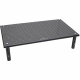 Eaton Tripp Lite Series Monitor Riser for Desk, 18 x 11 in. - Height Adjustable, Metal, Black