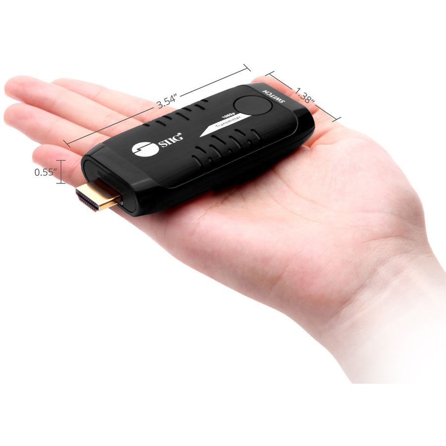SIIG 10x1 1080p Wireless HDMI Extender 66ft - Transmitter