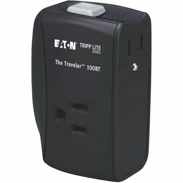 Eaton Tripp Lite Series Protect It! 2-Outlet Portable Surge Protector, Direct Plug-In, 1050 Joules, Ethernet Protection