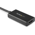 StarTech.com DisplayPort to HDMI Adapter, 4K 60Hz HDR10 Active DisplayPort 1.4 to HDMI 2.0b Converter, Latching DP Connector, DP to HDMI