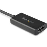 StarTech.com DisplayPort to HDMI Adapter, 4K 60Hz HDR10 Active DisplayPort 1.4 to HDMI 2.0b Converter, Latching DP Connector, DP to HDMI