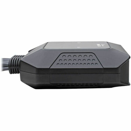 Eaton Tripp Lite Series 2-Port DisplayPort 1.1/USB KVM Switch with Audio/Video, Built-In Cables, USB Peripheral Sharing