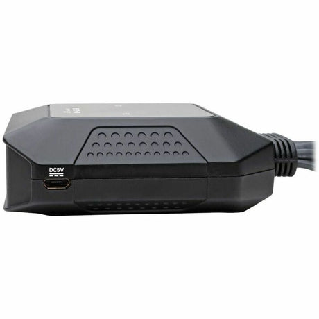 Eaton Tripp Lite Series 2-Port DisplayPort 1.1/USB KVM Switch with Audio/Video, Built-In Cables, USB Peripheral Sharing