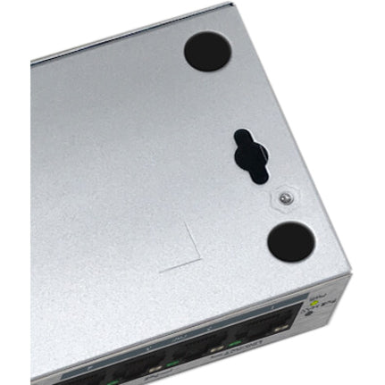 Zyxel 5 Port Gigabit Ethernet Unmanaged POE+ Switch | 4 x PoE+ @ 60W | Plug & Play | Sturdy Metal Housing | Desktop or Wall-Mount | Fanless | Lifetime Warranty | Ethernet Splitter | GS1005HP