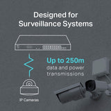 TP-Link TL-SL1218MP - 16 Port 10/100Mbps Fast Ethernet PoE Switch