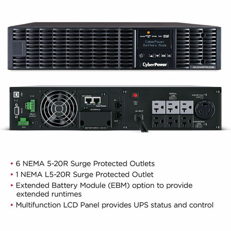 2.2KVA ONLINE UPS 2U