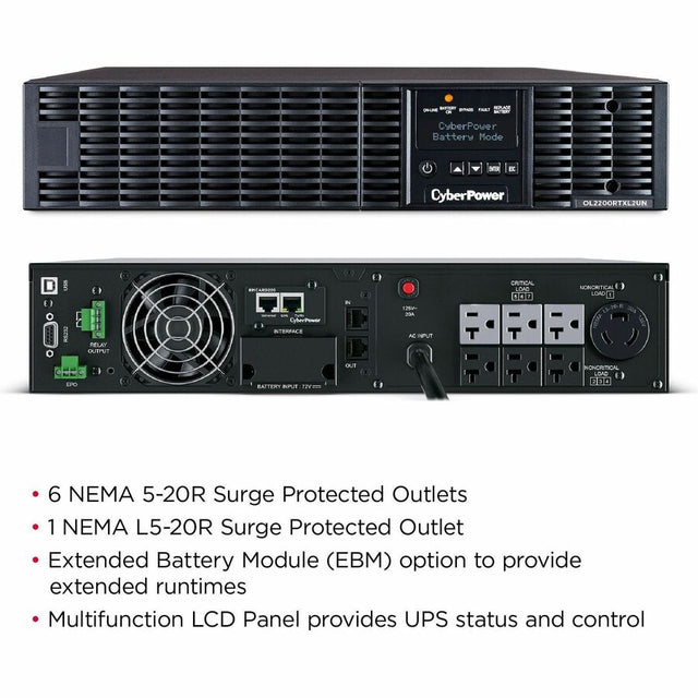 2.2KVA ONLINE UPS 2U