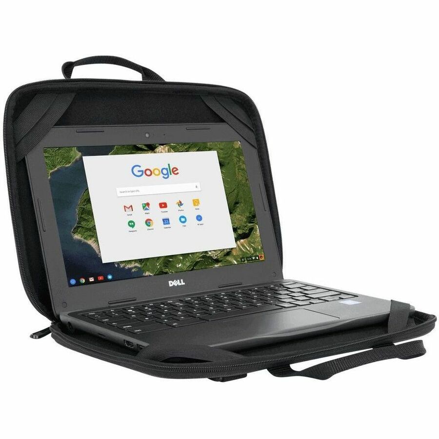 Targus Work-in Essentials TED006GL Carrying Case for 11.6" Chromebook, Notebook - Black/Gray