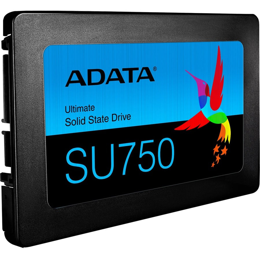 Adata Ultimate SU750 ASU750SS-512GT-C 512 GB Solid State Drive - 2.5" Internal - SATA (SATA/600) - Black