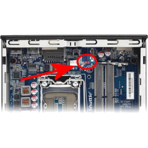 Shuttle XPC slim DH370 Barebone System - Slim PC - Socket H4 LGA-1151 - 1 x Processor Support