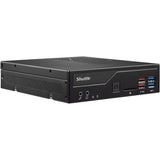 Shuttle XPC slim DH370 Barebone System - Slim PC - Socket H4 LGA-1151 - 1 x Processor Support
