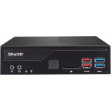 Shuttle XPC slim DH370 Barebone System - Slim PC - Socket H4 LGA-1151 - 1 x Processor Support