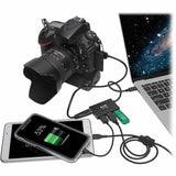 USB C HUB 4-PORT USB-A COMPACT