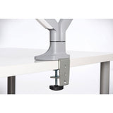 Kensington SmartFit Mounting Arm for Monitor - Silver Gray
