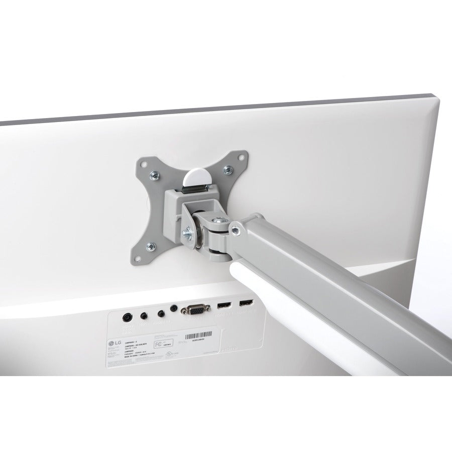 Kensington SmartFit Mounting Arm for Monitor - Silver Gray