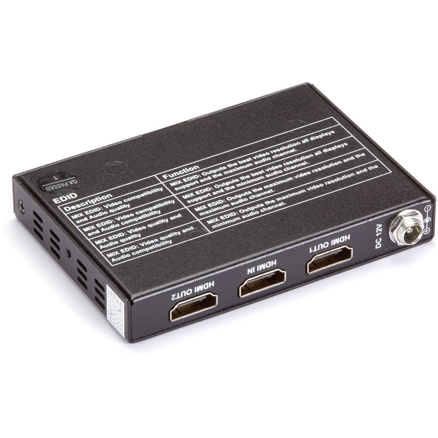 Black Box HDMI 2.0 4K60 Splitter - 1x2