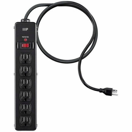 Monoprice 35098 6-Outlets Surge Suppressor/Protector