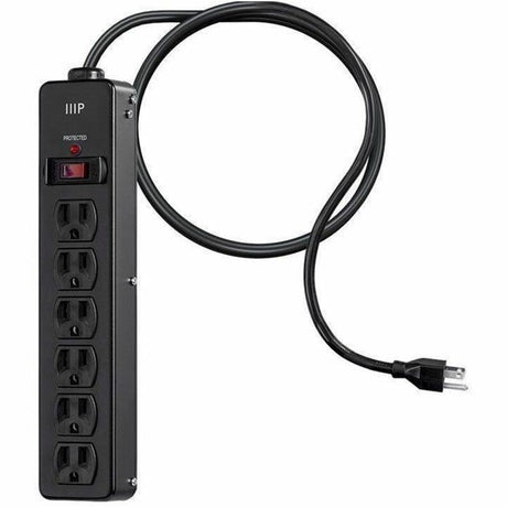 Monoprice 35098 6-Outlets Surge Suppressor/Protector
