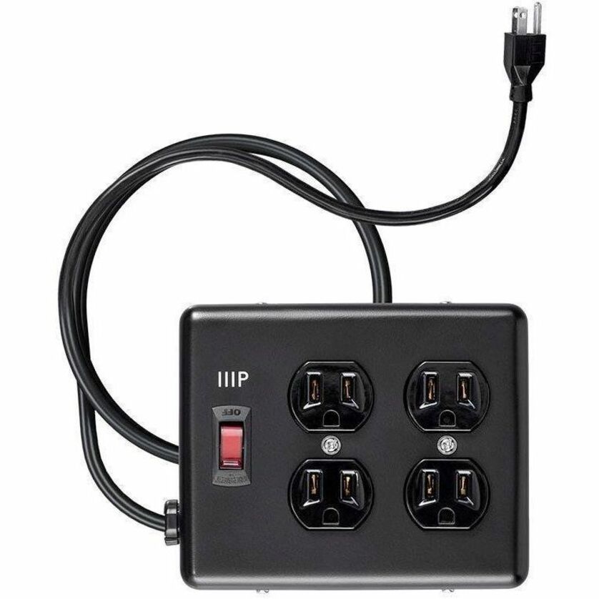 Monoprice 35099 4-Outlets Surge Suppressor/Protector